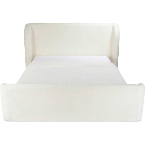 Sophia Queen Storage Bed in Cream Fabric